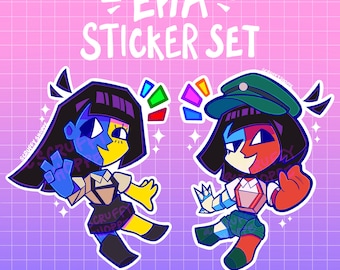 ENA Sticker Set