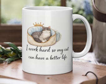 Tasse Katze Königin Geschenkidee, Katzenmama