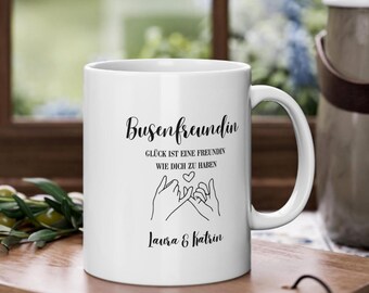 Personalized friendship mug, emotional saying, best friend, wise coffee mug, gift idea friendship anniversary