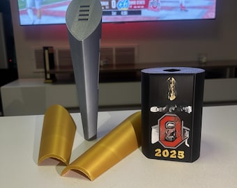 Trofeo de exhibición de fútbol del Campeonato Nacional de INDIANA 2025 TAMAÑO REAL