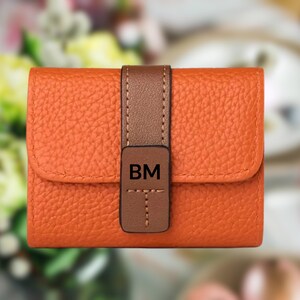 Porte-cartes en cuir pour femme, cadeau pour elle, maman, femme, petite amie, fille, grand-mère, anniversaire, gravé pour elle
