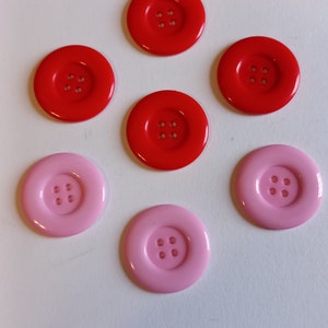 Buttons. Large Decorative Buttons Made in Distinctive Styles. Unique Hand  Made Buttons for Crafts and Clothing With Exciting Colour Designs 