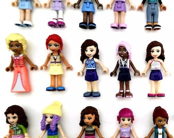 Lego FRIENDS Minifigure Pack - 10 Random Assorted Mystery Mini Dolls