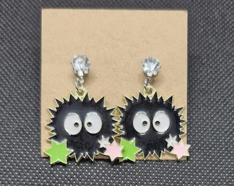 Ghibli-Inspired Fantasy Earrings