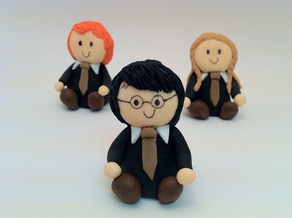 Items similar to Sugar Harry Potter, Ron and Hermione ...