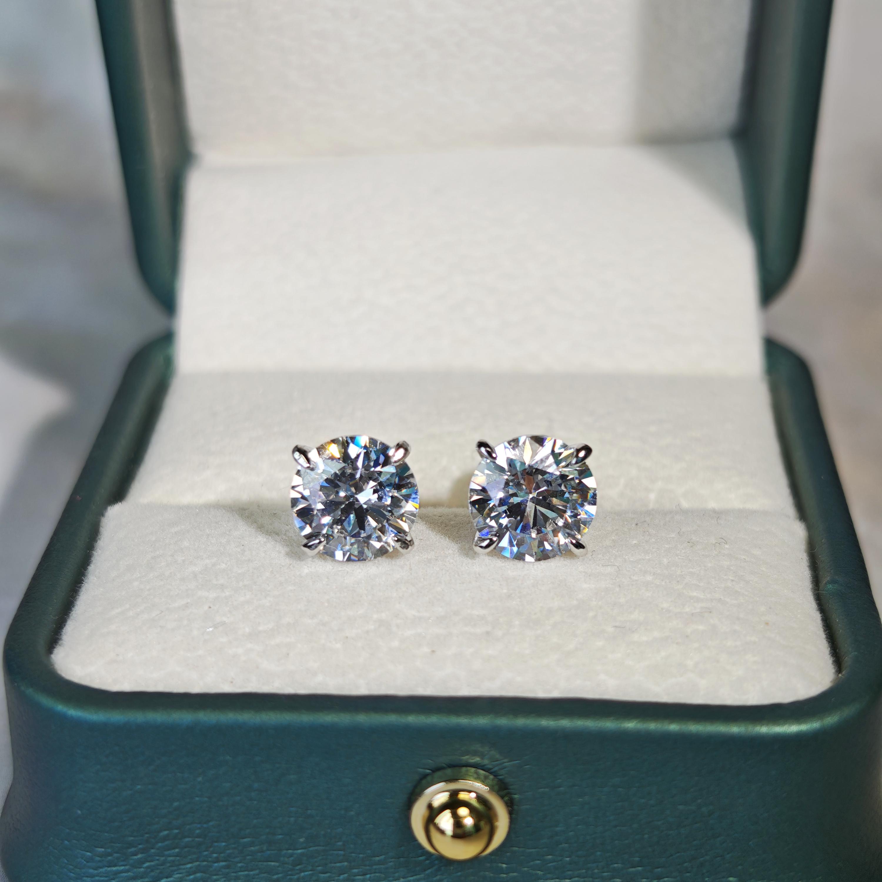 Bague Solitaire Diamant 1,00 Carat H-Pur - Or Gris 18k, Taille 52, Avec Certificat HRD