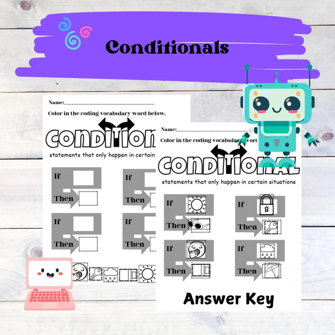 Coding With Conditionals - Etsy