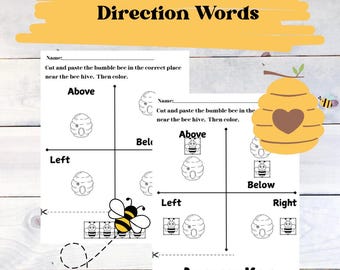 Spring Time Direction Words