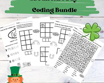 St. Patrick's Day Coding Bundle