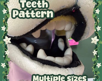 Wzór zębów fursuitu [CYFROWY]