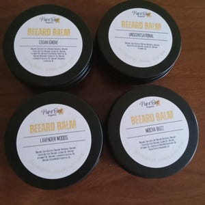 Bio Bartbalsam - Umweltfreundliche Verpackung - Bartbalsam - Geschenkidee - Für Männer - Vatertag