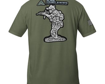 Tactical Shirt Tee - Military Veteran Gift, Soldier Apparel, 100% Ring-Spun Cotton, Unisex