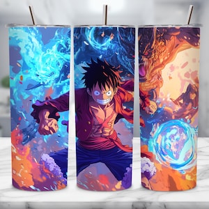 Comics Tumbler Wrap, One Piece PNG, Popular Tumblers, 20oz Skinny Wrap, Tumbler Sublimation Wrap, Best Gift For Him, Digital Download