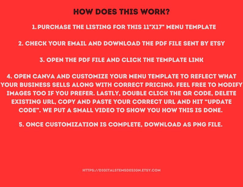 Customizable Caribbean Menu Template Printable Haitian Food Menu