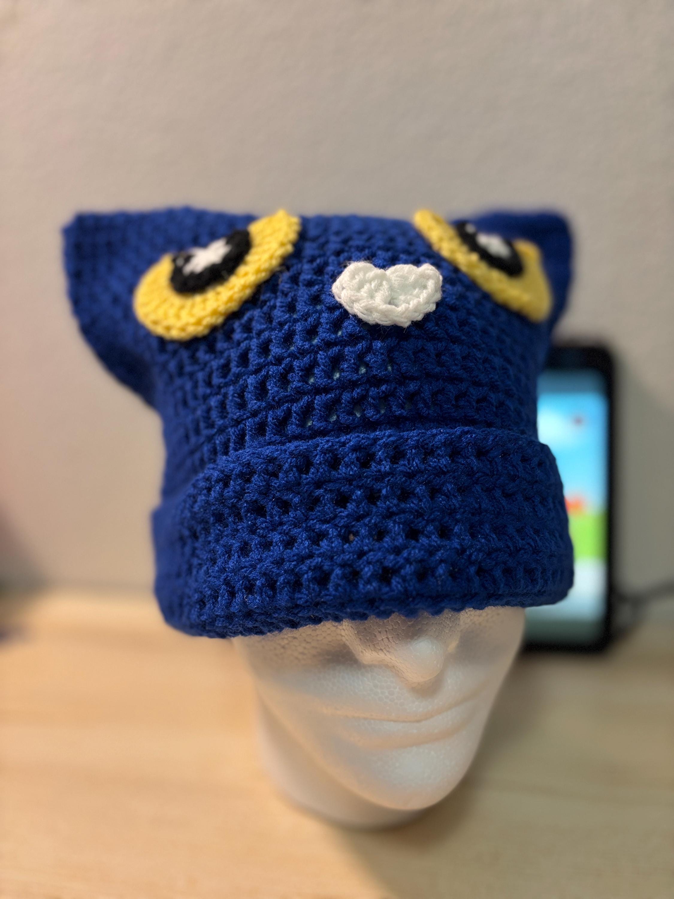 Pete The Cat  Handpainted Cap Customized Pet Portrait Embroidery Hat | Washed Denim Cap  main image 4