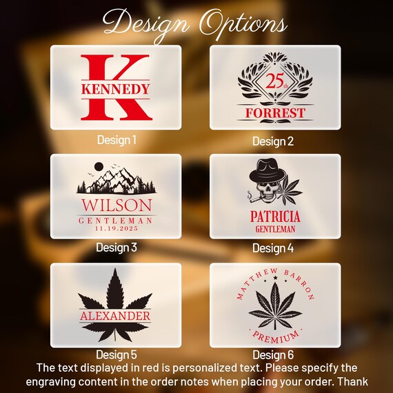 Personalized Bamboo Stash Box with Rolling Tray & Lock, Smell-Proof Box with Accessories, Lockable Storage Box, Cigar box, Gift for Smokers