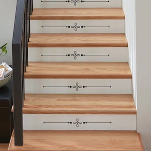 Stair Riser Decal #2- Vinyl Decals- Staircase Décor-Decorative Stair Riser Decal-Entryway- Home Décor- Farmhouse Décor- Vinyl Decal