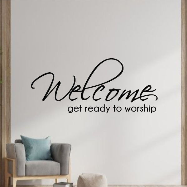 Church Wall Decals Etsy