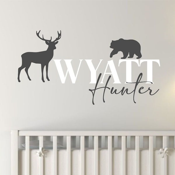 Hunting Wall Decal Etsy