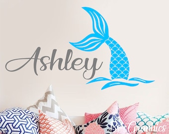 STARFISH WISHES wall stickers 17 decals girl/'s bedroom tween MERMAID fish heart