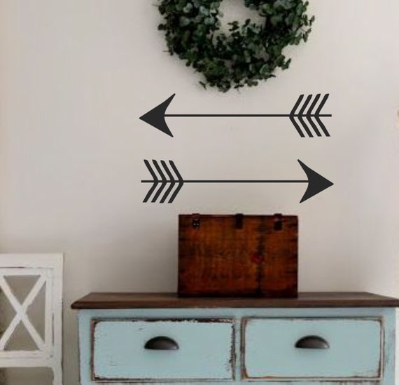 Items similar to Arrows Vinyl Wall Decal-Arrows -Vinyl Wall Decals