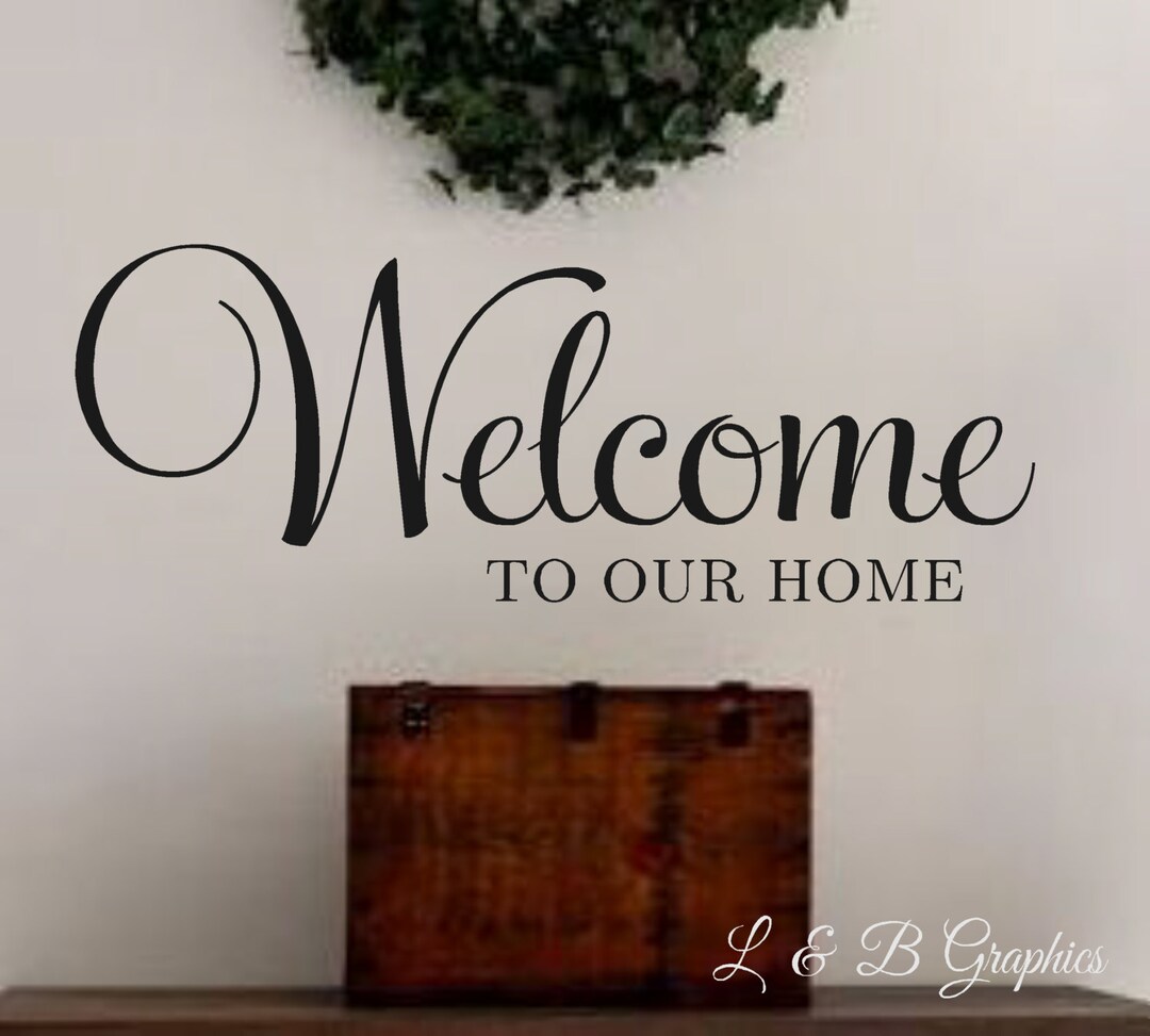 Wall to Our Home 3 Wall Decal Wall Decor