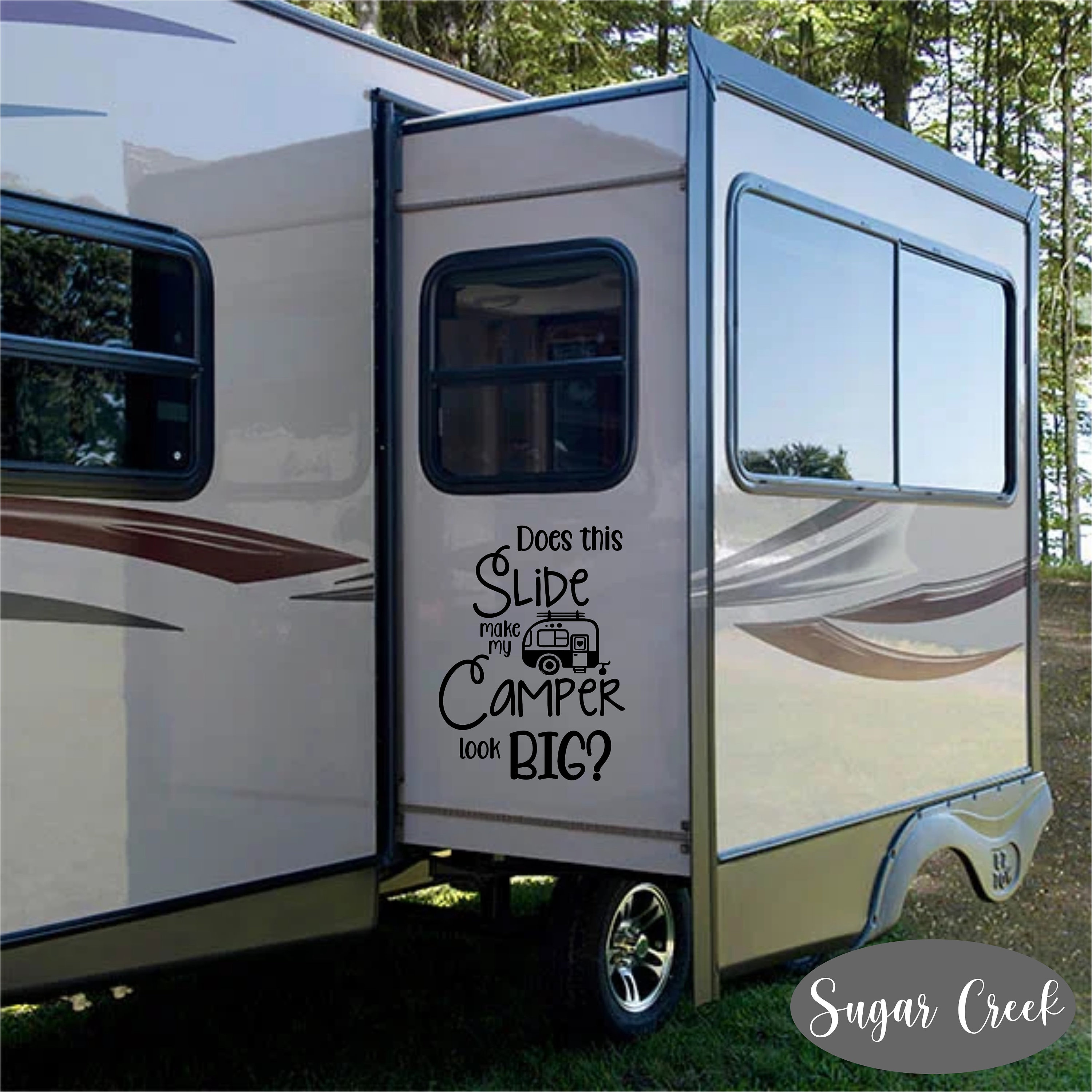 Camping SVG, Does This Slide Make My Camper Look Big, PNG, Pspimage