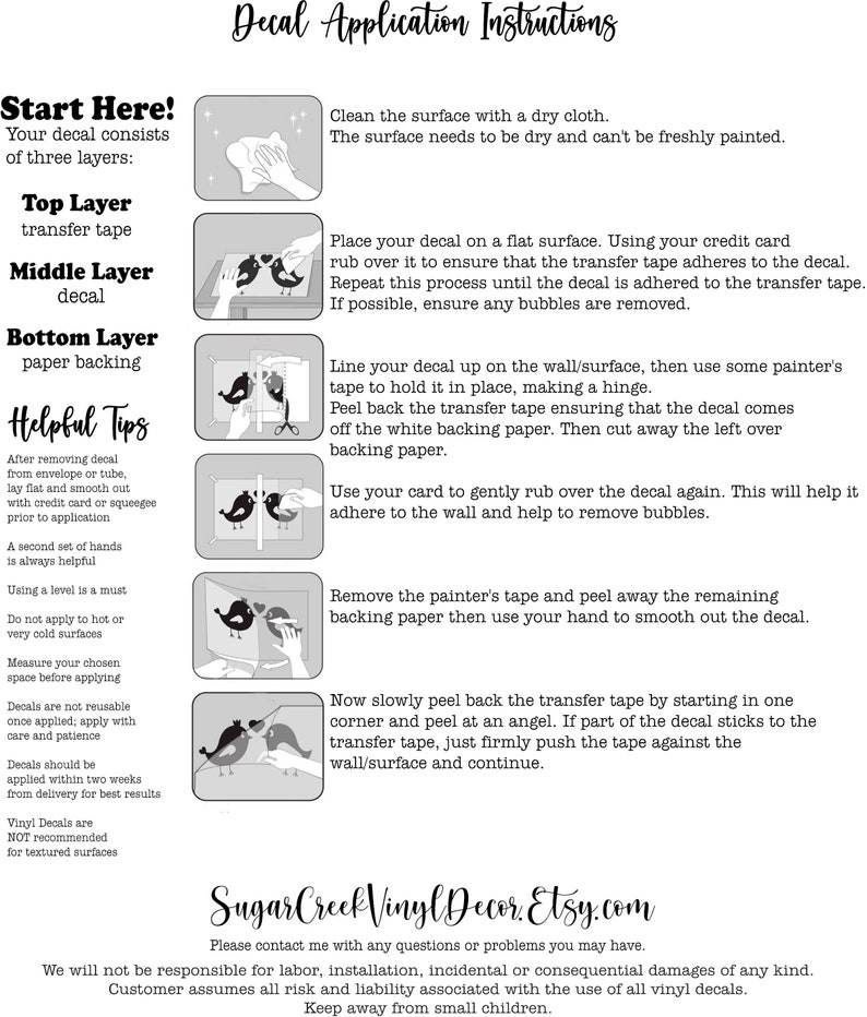 Business Name Vinyl Decalpersonalized Vinyl Stickersingle Color Store