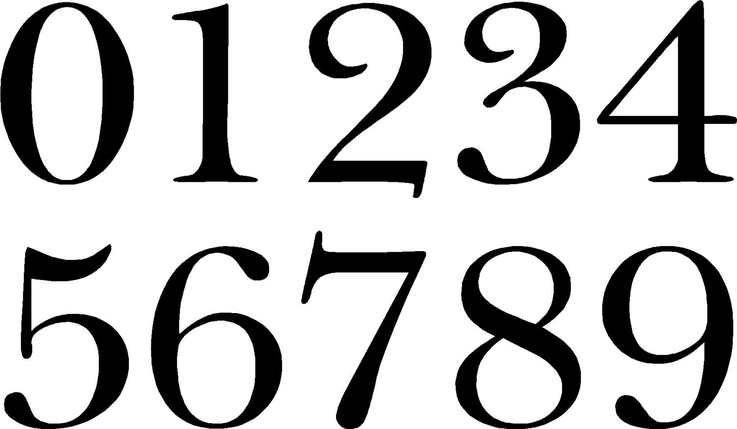 Front Door Number Vinyl Decal Street Number House Address - Etsy