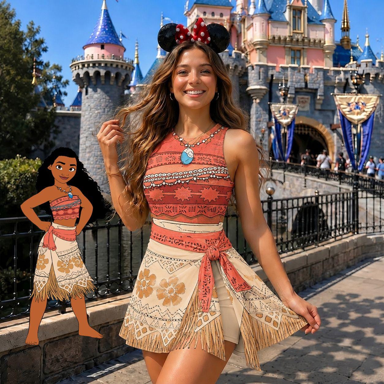 moana theme birthday dress Party supercat:category_done Not every party calls Color:birthday star voluminous silhouette