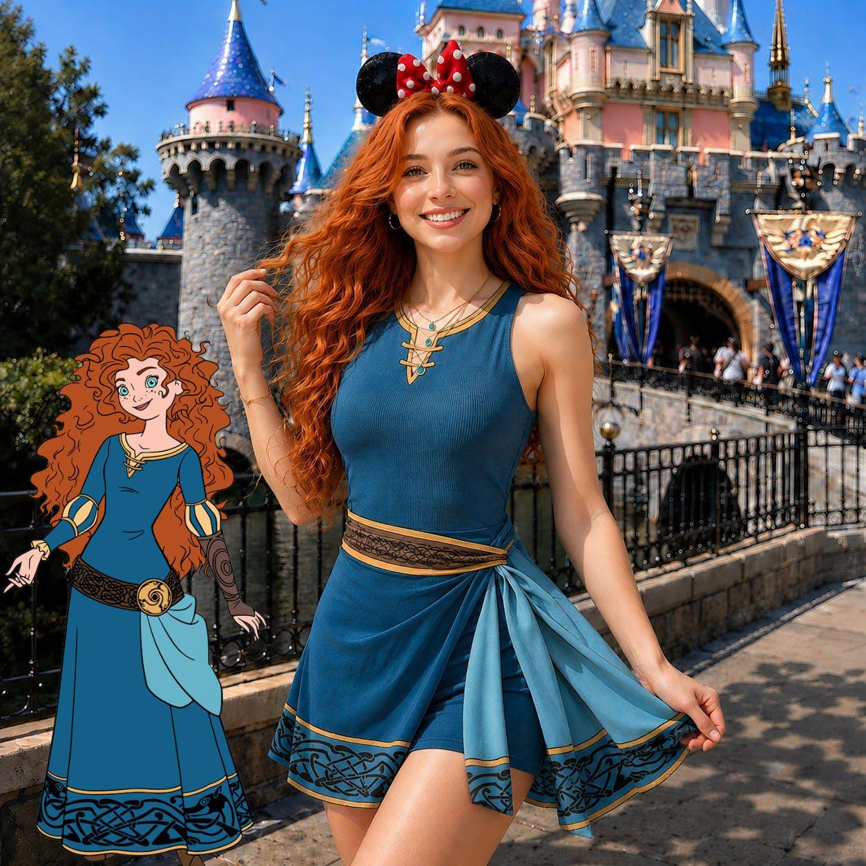 merida blue dress Color:Desert Clay Multi wide:false Buy Tall Dresser Chest Tailored with darts at