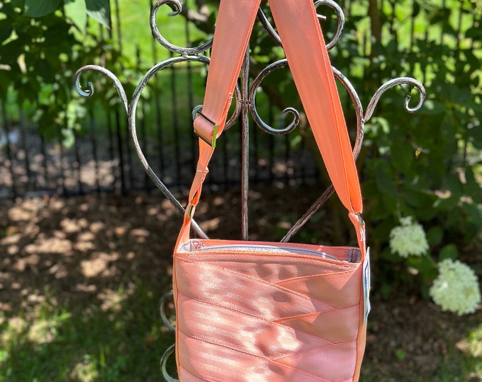 Coral Crossbody SlingSeat Belt Bag