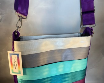 The New Kelsey Color Combo “Sidebar” Crossbody Seat Belt Bag!