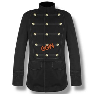 Gothic Pea Coat - Etsy