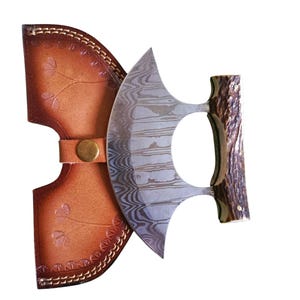 ulu knife steel damascus rust free