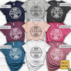 Camisetas personalizadas para reunión familiar, camisetas con raíces profundas, camisetas con nombre familiar, camisetas con árbol genealógico, camisetas de reunión al por mayor
