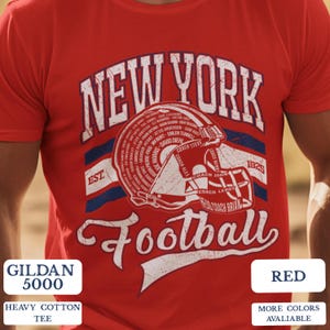 Vintage NY Football T-Shirt: New York Giants Gameday Tee, Sweatshirt, Hoodie
