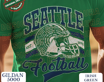 Vintage Seattle Football T-shirt: Retro Seattle Fan Gift Shirt, Sweatshirt, Hoodie