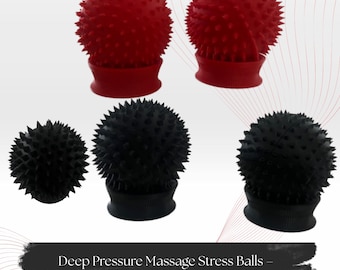 3D Printed Spiky Sensory Stress Ball | Deep Pressure Fidget Toy