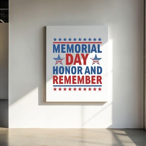 Memorial Day Honor & Remember Design | USA Flag (svg, Png, Eps, Dxf) - Etsy