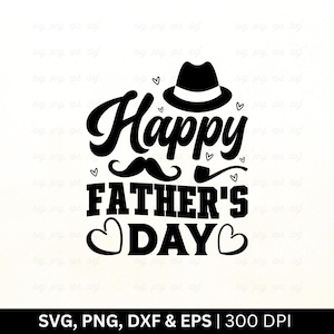 Happy Father's Day Svg-bestand | Vaderdag Svg, Vaderdagcadeau, Vaderdag Shirt Svg, beste vader ooit Svg, familie Svg, vader Svg, Png Eps Dxf