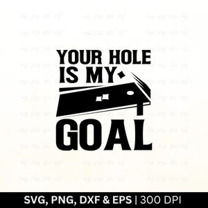 Cornhole Player SVG: Funny Game Day Shirt Design (Digital Download)