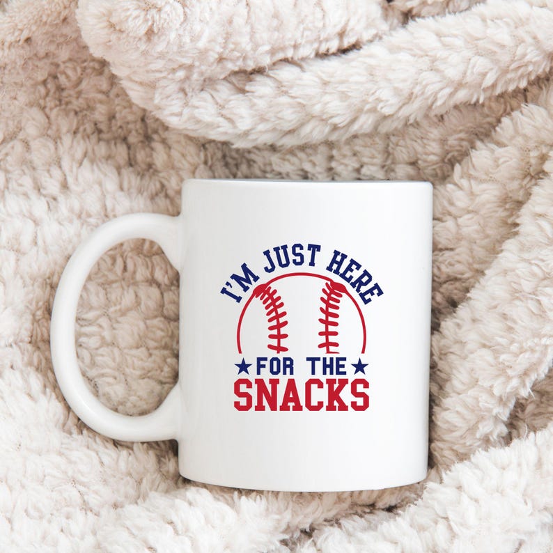 I'm Just Here For The Snacks Svg Png, Baseball Svg, Baseball Shirt Svg, Baseball Mom Svg, Baseball Sports svg, Sports Svg, Files Png Eps Dxf