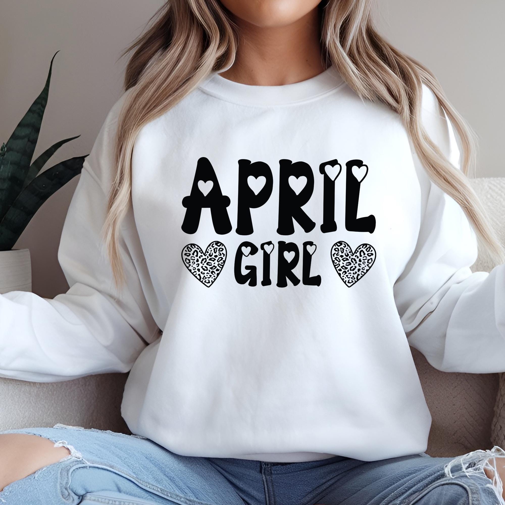 April Girl Birthday SVG | Queen Design (digital Download) - Etsy