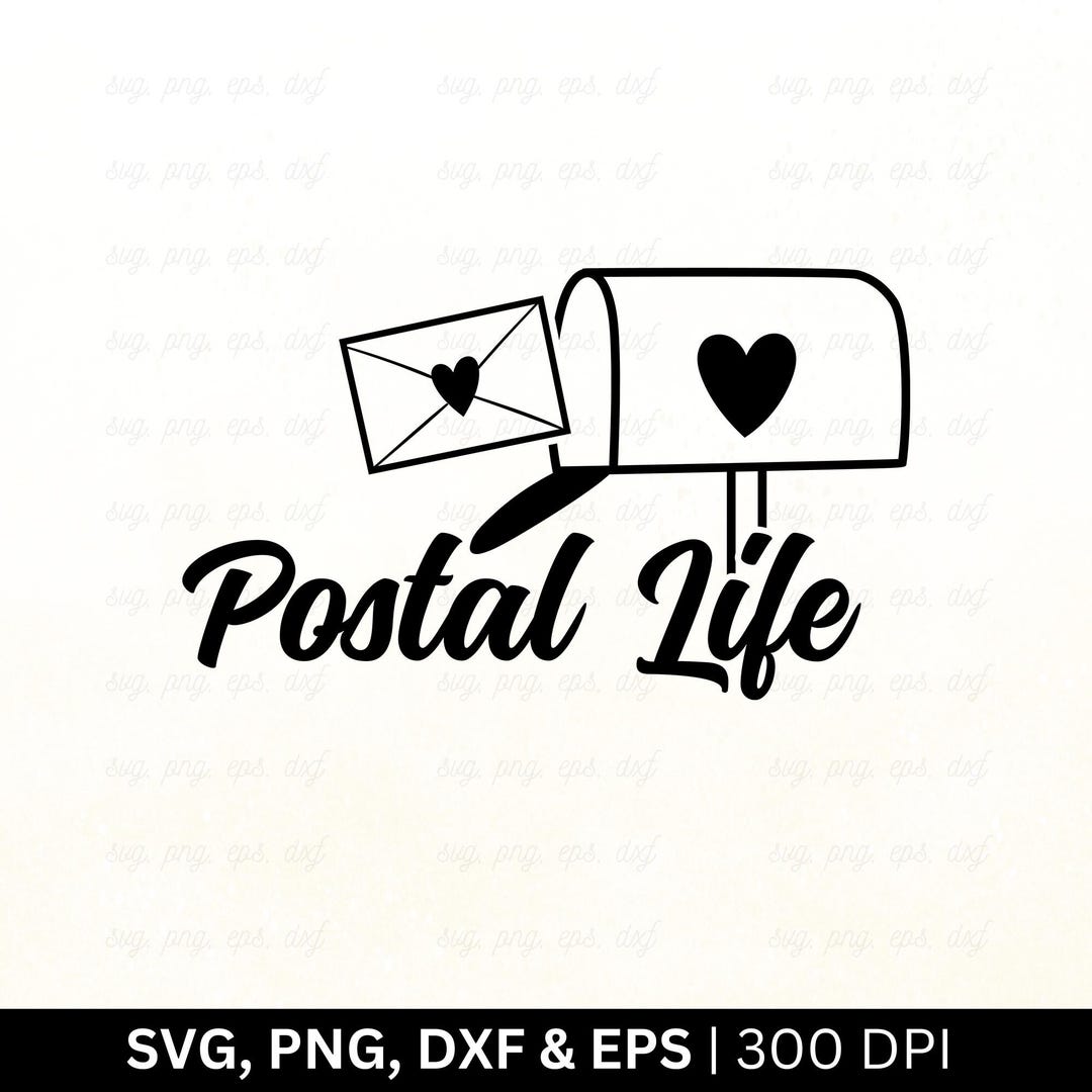 Postal Life SVG File | Postal Worker Shirt Svg | Mail Carrier Svg ...