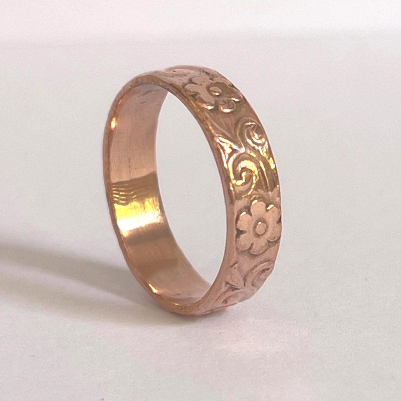 Copper Nature Band - Etsy