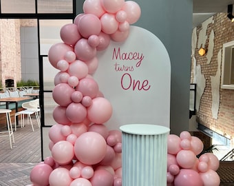 Backdrop Decal | Personalised Signage | Custom Event Decal | Bridal Shower Signage | Birthday Sign | Wedding Custom Decal | Business Signage