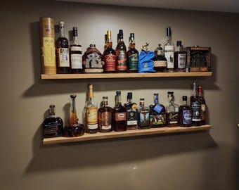 Live Edge Floating Cherry Regale