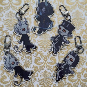 Ghost BC Nameless Ghoul Acrylic Keychain -- Ghost Band Inspired Accessory