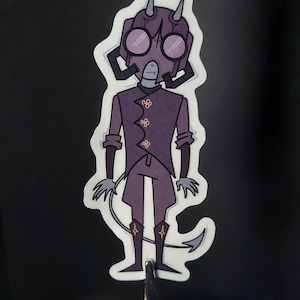 Ghost BC Nameless Ghoul Sticker -- Ghost Band Inspired Decal